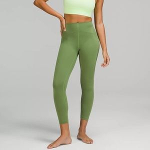 Lululemon green foliage leggings